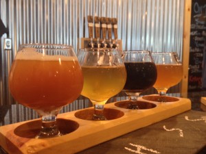A delicious flight of Stable 12 brews!