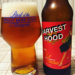 Philadelphia Brewing Company's "Harvest from the Hood."