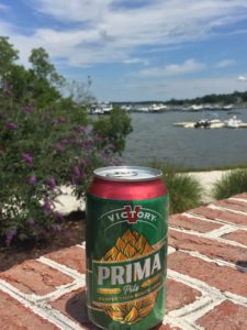 Prima Pils on the go in the summer!